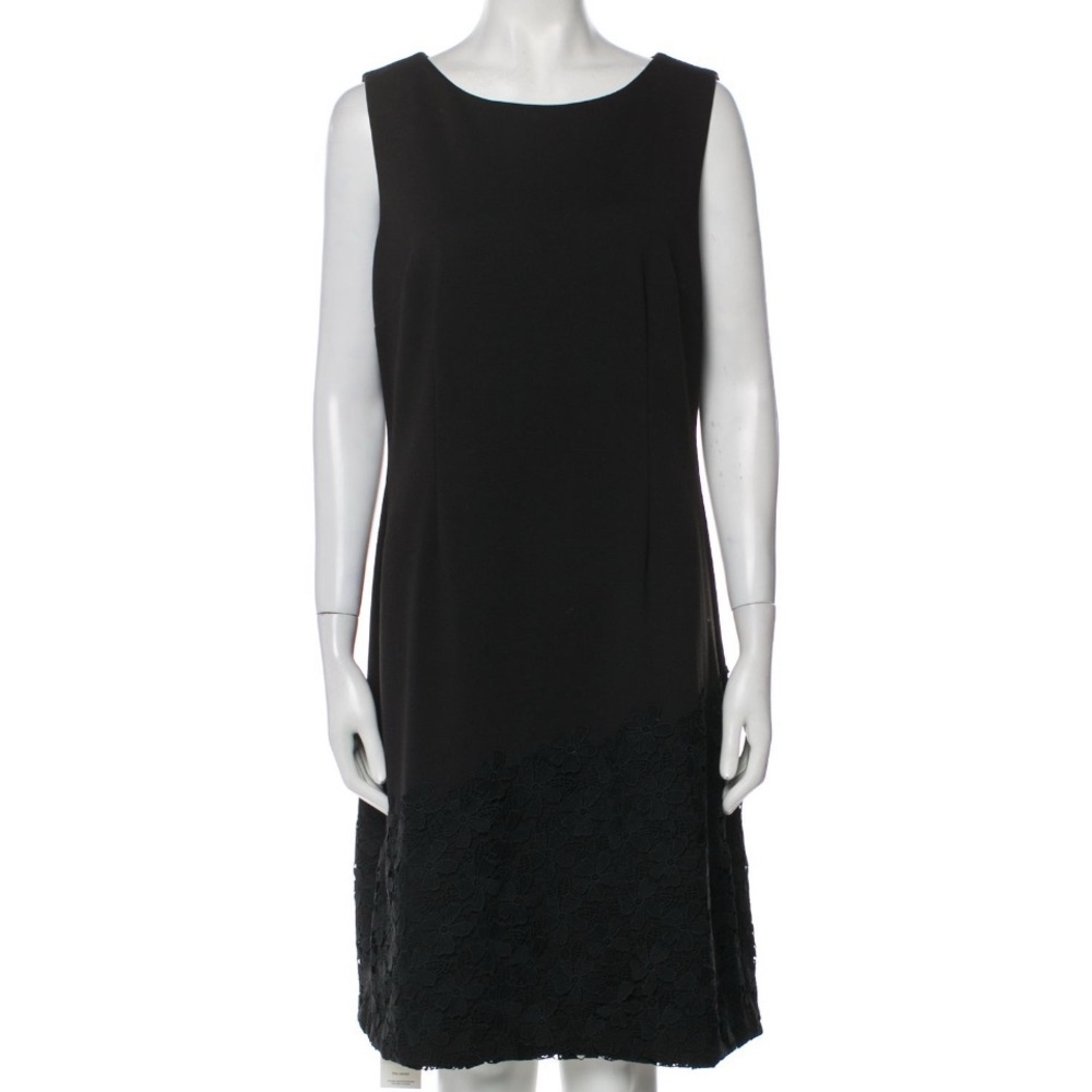 Karl Lagerfeld Black Sleeveless Dress
